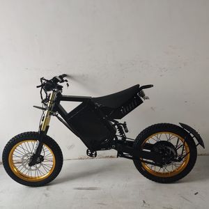 Venta Directa de Fábrica: Bicicleta Eléctrica Stealth Bomber para Carretera y Calle, 5000W, Bicicleta Eléctrica Deportiva para Adultos, Motor de 72v en la Rueda Trasera, Neumático Grueso de 17 Pulgadas - Product Image 4