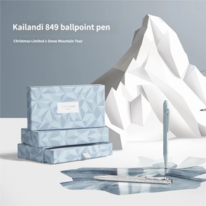 CARAN D'ACHE Edición Limitada de Navidad ALPINE849 Bolígrafo de punta redonda automático, lápiz automático, caja de regalo de alta calidad para estudiantes - Product Image 3