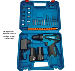 Vente en gros de jeux d'outils tournevis perceuse sans fil 21V bon marché perceuses électriques perceuse portable pour le ménage - Product Image 5