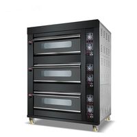Four rotatif intelligent à faible consommation d'énergie pour pizzas et gâteaux japonais, avec revêtement en téflon encastré, 18 plateaux