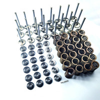 Katup Mesin Intake Exhaust 23-8N EV16 untuk Nissan GTR R35 Juke R GT-R 350z 370Z VR38DETT VR38 VQ35DE VQ35HR VQ37VHR 3.7L 3.8L