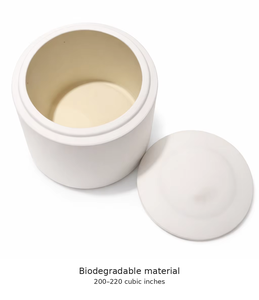 Urnas Biodegradables para Entierro en Agua, Urna de Cremación Ecológica de Arcilla Natural para Cenizas de Humanos, Mascotas y Bebés, Proveedor Mayorista de Artículos Funerarios - Product Image 3