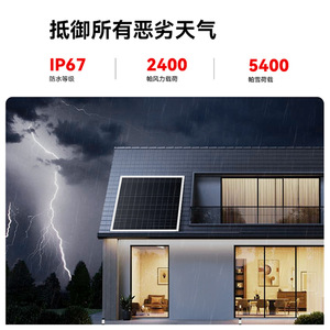 Panneau solaire flexible 50W monocristallin 156,75 mm x 156,75 mm pour la charge de voitures et de bateaux - Product Image 5