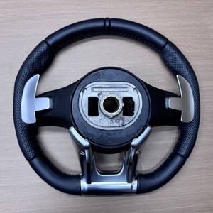 Volant en cuir durable pour <span class=keywords><strong>Mercedes</strong></span> Benz W204 W205 W211 W213 W212 W222 EQA E550 G63 C63 AMG GT - Product Image 6