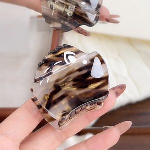 Nuovo Stile Fermaglio per Capelli in Acetato a Forma di Schnauzer, Piccolo, con Personalità, a Clip, Accessorio per Capelli da Donna - Product Image 4