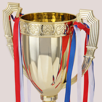 JinZun usine classique trophée en plastique sans couvercle Service personnalisé JZ002 vente à chaud prix d'événement sportif
