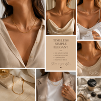 Collar de Plata de Ley S925 Original GA de 38 cm con Diseño de Clip, Joyería Antideslustre de Alta Calidad al por Mayor para Tiendas