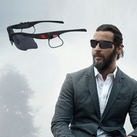 Nouvelles lunettes de sport, de conduite et de cyclisme pour hommes et femmes, avec écouteurs stéréo HD, lunettes de soleil intelligentes UV400