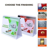Calendario da Tavolo Personalizzato con Citazioni Motivazionali Quotidiane, Regalo Promozionale Aziendale, Calendario dell'Avvento
