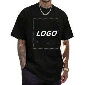เสื้อยืดคอกลมพิมพ์ลายกราฟิกแบบกำหนดเองสำหรับผู้ชาย ปี 2026 ออกแบบเองได้ พร้อมโลโก้ส่วนตัว ลายโซ่ทอง สไตล์เรโทร ผ้าฝ้าย เสื้อยืดลำลอง - Product Image 4