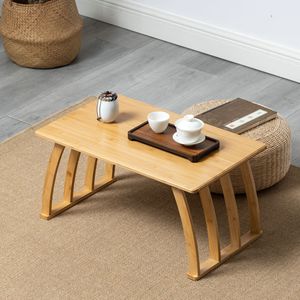 Mesa de Centro Tatami Color Nogal, Madera Maciza, Multifuncional, Estilo Zen, Uso Interior y Exterior - Product Image 4