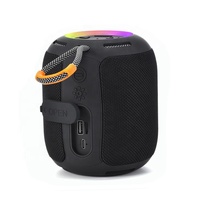Q33 Speaker Nirkabel 5W Pengeras Suara Audio Portabel IPX6 RGB LED Kartu Memori