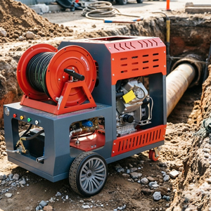 Macchina Multifunzionale da 27HP per Lavaggio Stradale e Pulizia/Disotturazione <span class=keywords><strong>di</strong></span> <span class=keywords><strong>Tubi</strong></span> <span class=keywords><strong>di</strong></span> Drenaggio - Product Image 6