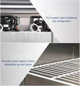 <span class=keywords><strong>Mesa</strong></span> <span class=keywords><strong>nevera</strong></span> comercial para <span class=keywords><strong>Bar</strong></span>, congelador, puerta de vidrio para restaurante, debajo de la encimera - Product Image 3