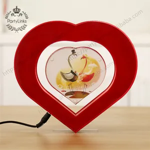 للبيع بالجملة إطار صورة ماجليف إبداعي رائع على شكل قلب ديكور غرفة المعيشة الزفاف هدية عيد الحب