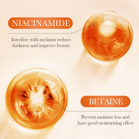 Crème éclaircissante bio OEM/ODM pour mains noires et taches pigmentaires, enrichie en Niacinamide et Vitamine C, nourrissante, usage domestique