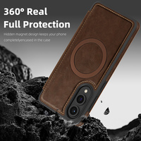 Étuis de téléphone en cuir Pu à rabat de conception d'affaires pour Samsung S23 Fe S22 S24 S25 Ultra porte-carte coque de charge magnétique