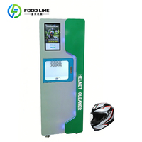Machine de nettoyage automatique pour casques de moto et de vélo, distributeur automatique de nettoyage de casques et de chaussures