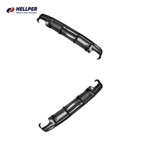 Hellper FD Style fibre de carbone lèvre arrière diffuseur arrière pare-chocs pour mercedes-benz CLA W117 C117 2013-2019 Kits de carrosserie