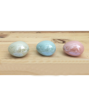 Factory Direct <strong>Ceramic</strong> Easter <strong>Egg</strong> Decoration Easter Day Decorations Porcelain Pearl Color <strong>Eggs</strong> - Product Image 1