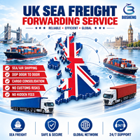 Professionelle Globale Logistik Tür-zu-Tür-Lieferung USA Kanada England Seefracht-Spediteur LCL+Express Wettbewerbsfähige Tarife