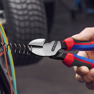 คีมตัดข้าง Knipex 180 มม. ปากเรียบ เกรดอุตสาหกรรม ผลิตจากเหล็กโครเมี่ยมวาเนเดียม สำหรับช่าง - Product Image 1