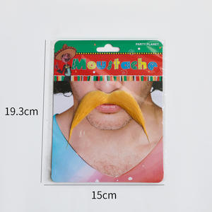 <span class=keywords><strong>ชาย</strong></span>มีหนวดเคราสำหรับฮาโลวีน ทำจากผมจริง สำหรับจัดแต่งทรงหนวดเครา งานปาร์ตี้ หนวดปลอม หนวดเหมือนจริง หนวดเต็ม หนวดใหญ่ - Product Image 5