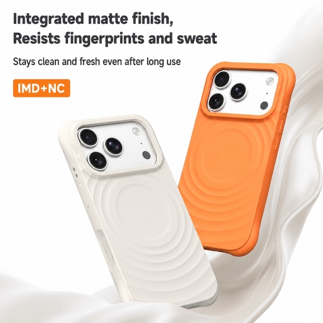 C0084 Anti-Fingerprint Magnetic Heat Dissipates Liquid SiliconePhone Case for iPhone 16 17 Air 15 Pro 14 13 Pro Max 12 11 18