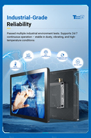 Panel PC Industrial Todo en Uno de 7-27 Pulgadas con Pantalla Táctil Capacitiva/Resistiva, Allwinner A133 Quad-Core, Sin Ventilador, para Automatización de Kioscos