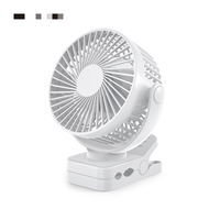 Mini ventilateur avec veilleuse Led Usb Rechargeable lumière d'appoint ventilateur de bureau lampe de Table Portable ventilateur Variable