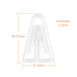 En <span class=keywords><strong>gros</strong></span> Une Forme D'emballage En Plastique Trombones - Product Image 2