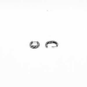 Pendientes de aro de acero de titanio Steel Wings, acero inoxidable 316, joyería de moda unisex, otoño 2024, diseño geométrico, fáciles de poner. - Product Image 3
