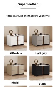 <span class=keywords><strong>Comodino</strong></span> Moderno Rockboard 2025 Nuovo Modello con 2 Cassetti, Ecologico e Durevole, <span class=keywords><strong>per</strong></span> Camera da Letto e <span class=keywords><strong>Cameretta</strong></span> - Product Image 5