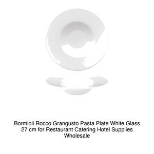 Bol à pâtes Grangusto Ø 27 cm Ø intérieur 14 cm Verre blanc Bormioli Rocco - Product Image 2