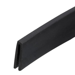 NOUVEAU <span class=keywords><strong>Profilé</strong></span> <span class=keywords><strong>creux</strong></span> <span class=keywords><strong>carré</strong></span> extrudé en polymère <span class=keywords><strong>PVC</strong></span> noir OEM - Product Image 3