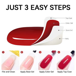 <span class=keywords><strong>LILYCUTE</strong></span> เจลเบสใส 18 มล. ความจุเยอะ ติดทนนาน พร้อมเจลท็อปโค้ทสีสดใส ติดทนนาน สำหรับร้านทำเล็บ - Product Image 6