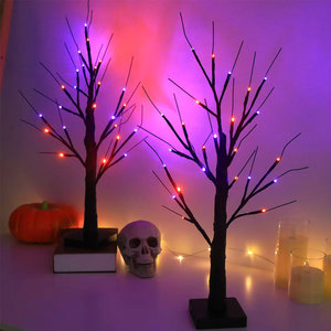 LED Luminous Birch Tree <b>Night</b> <b>Light</b> for Bedroom Decoration Small Home Atmosphere Lighting - Product Image 5