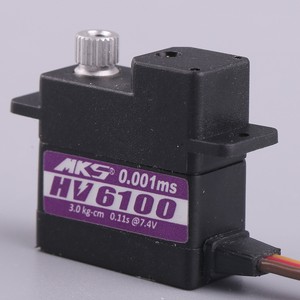 Servo MKS HV6100 con engranajes metálicos, torque de 3.0kg-cm para avión RC, modelo de ala fija - Product Image 4