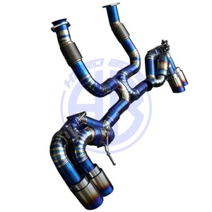 Ventes directes d'usine Système d'échappement en titane Catback X-pipe pour Chevrolet Corvette C8 - Product Image 4