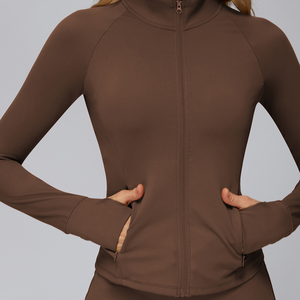 ชุดเสื้อแจ็กเก็ตกีฬาแบบมีซิปเสื้อและกางเกงสำหรับฝึกซ้อม - Product Image 4