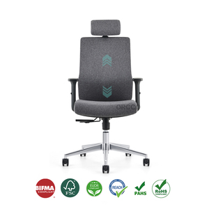 Nouvelle <span class=keywords><strong>chaise</strong></span> de bureau ergonomique pivotante à dossier haut, multifonctionnelle, en maille, pour cadres et dessinateurs - Product Image 3