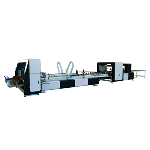 Full automatic glue production line box gluing machine folding gluing machine box folder gluer machine