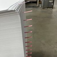 Papier offset blanc élevé papel bond 50gsm-80gsm pour l'impression