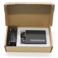 Convertisseur de média fibre optique FTTH 10/100M HTB3100 Netlink 25KM A/B Fibre simple Monomode POE/GSM Interface SC Haute Qualité