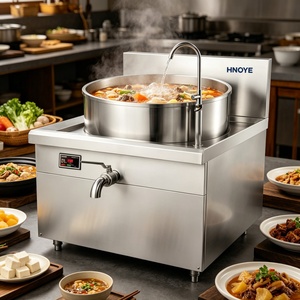 Cocina de Inducción Comercial de Acero Inoxidable de 30KW para Derretir Caramelos de Azúcar y Jarabes - Product Image 2