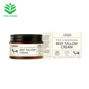 Crème de suif de bœuf 100% nourrissante et riche, issue de bovins nourris à l'herbe, faible MOQ, pour peaux sensibles, hydratante et apaisante - Product Image 1