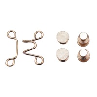 Offres Spéciales boucle détachable sans couture bouton réglable argent alliage de zinc matériel crochets boutons pour jean