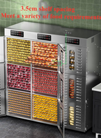 Nieuwe design industriële groente- en fruitdroger, automatische dehydrator