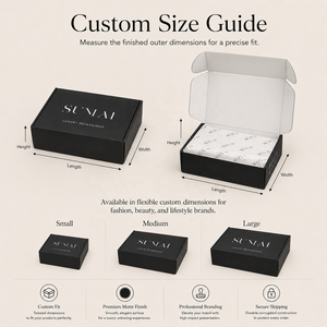 Scatole Pieghevoli di Lusso Personalizzate in Cartone Nero per Abbigliamento <span class=keywords><strong>e</strong></span> Scarpe con Logo, Scatole per Imballaggio con Carta Velina <span class=keywords><strong>e</strong></span> Adesivo - Product Image 6
