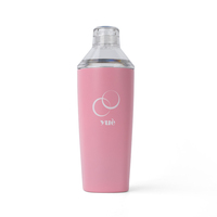 Outils de bar avec logo personnalisé Gobelets shaker à cocktail en acier inoxydable double paroi de 20oz étanches avec couvercle